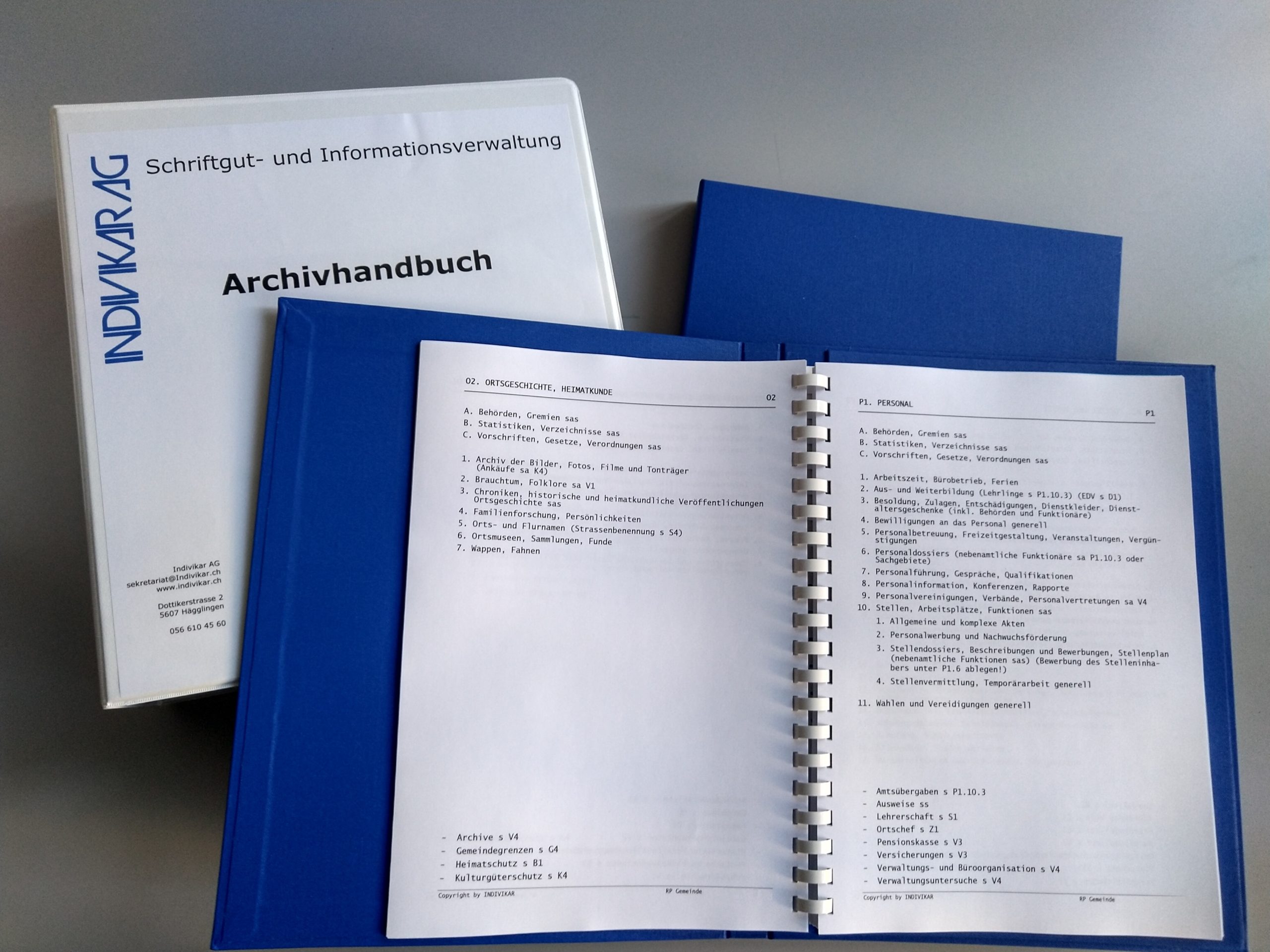 Registraturplan & Archivhandbuch